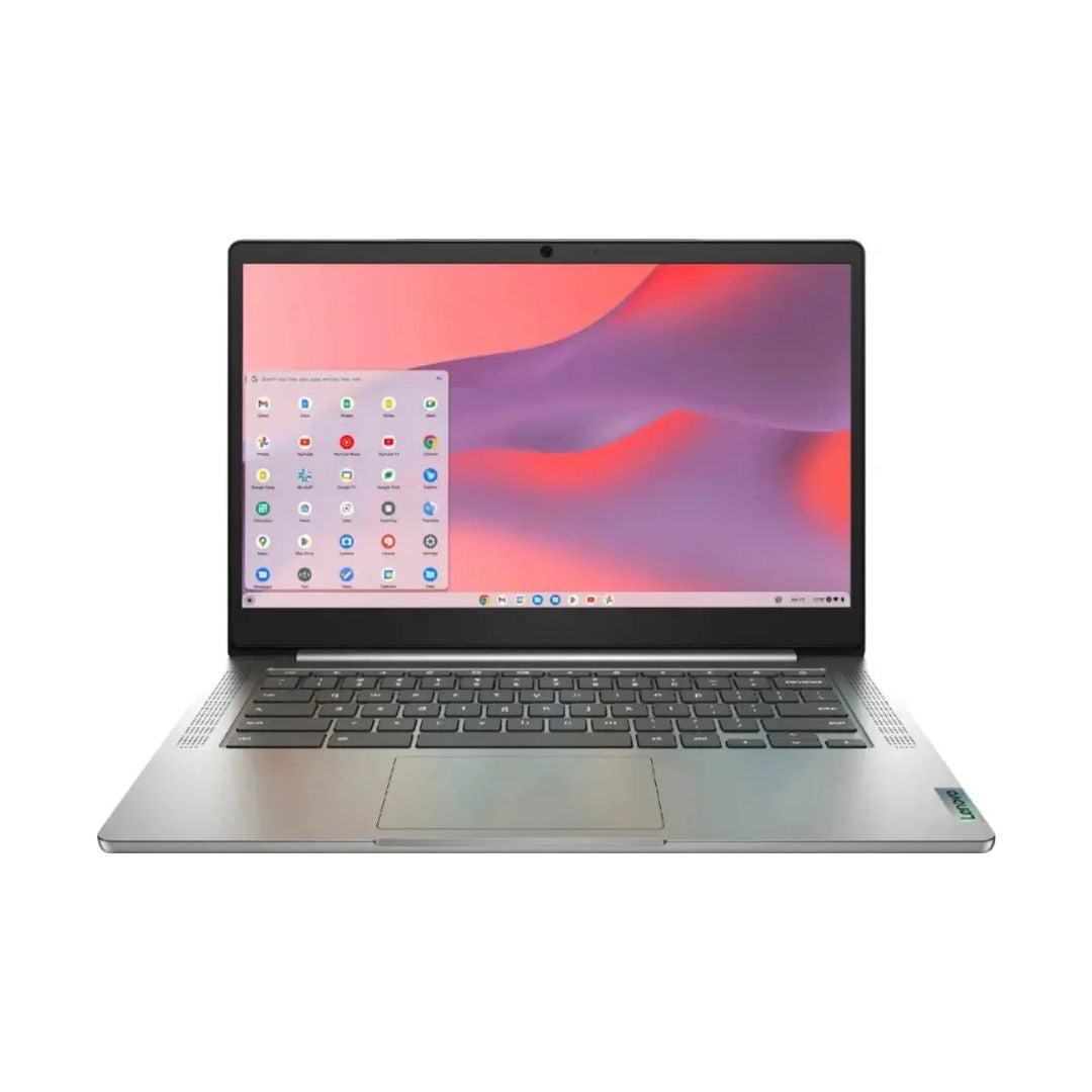Lenovo Chromebook 3 – 14" FHD Touchscreen – MediaTek MT8183 – 4GB RAM – 64GB eMMC – Arctic Grey – 82KN0001US