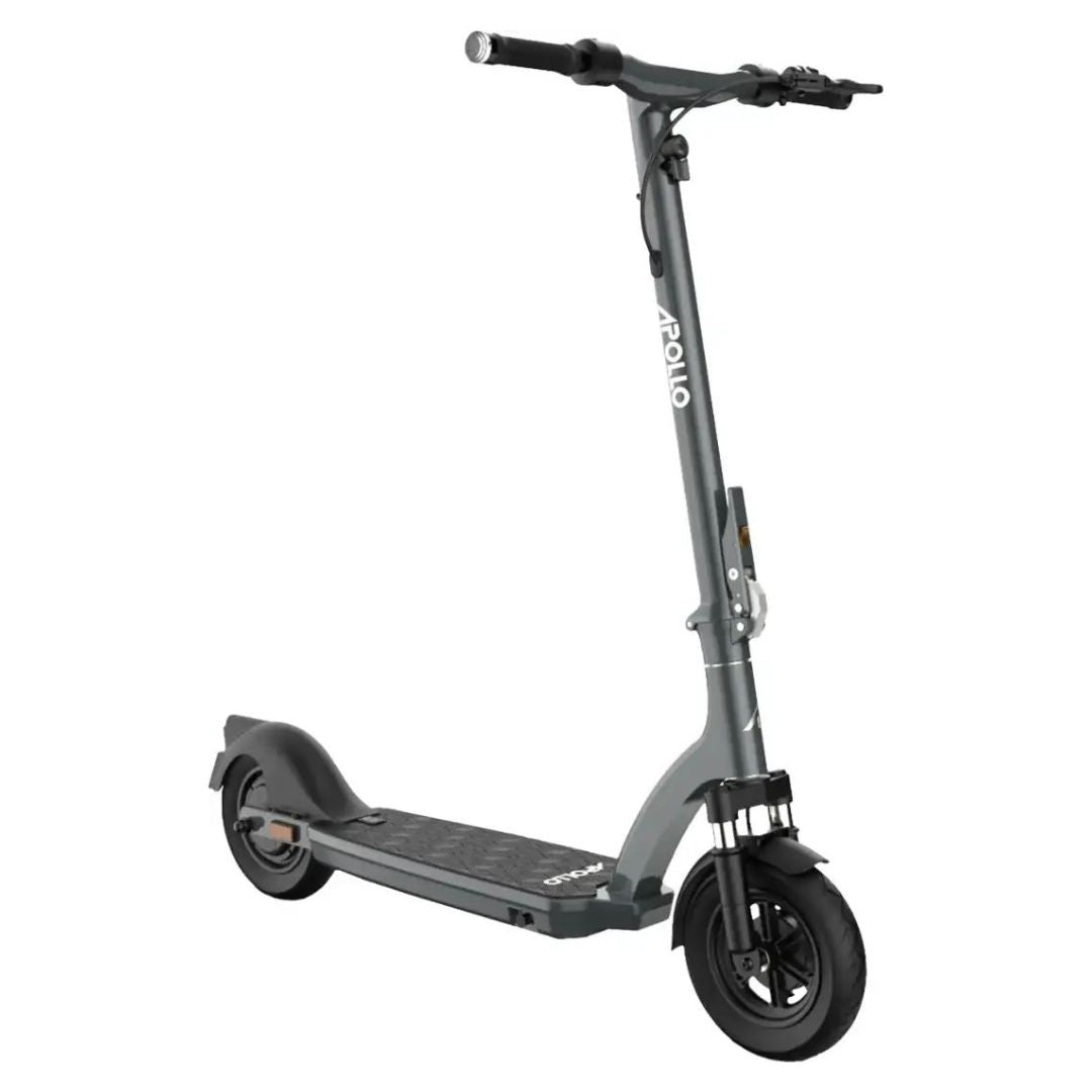 Apollo - Air Premium Electric Scooter w/43 mi Max Range & 21 mph Max Speed - Space Gray