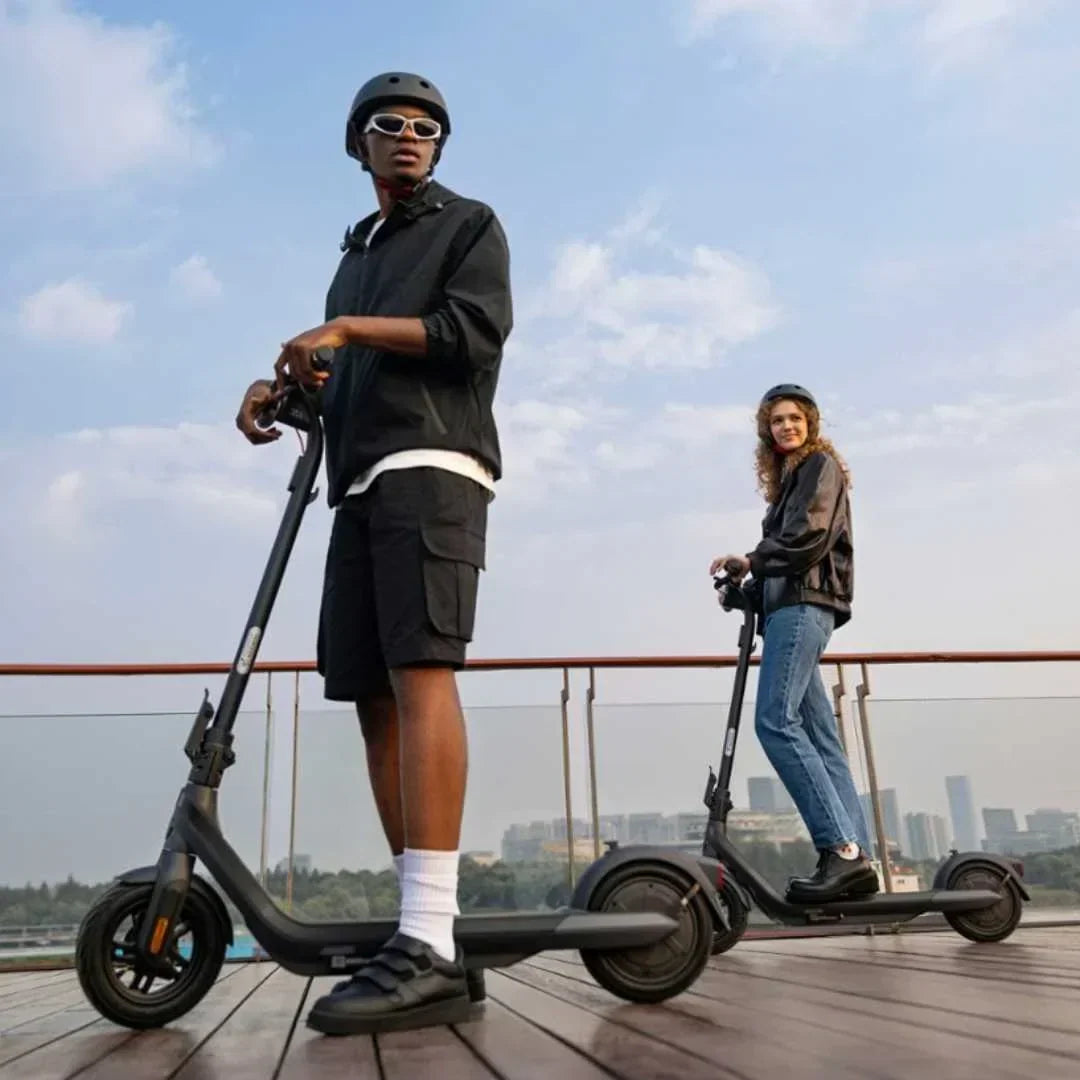Segway - Ninebot E2 Pro Electric Scooter w/16.8 miles Max Operating Range & 15.5 mph Max Speed - Black - Image 10