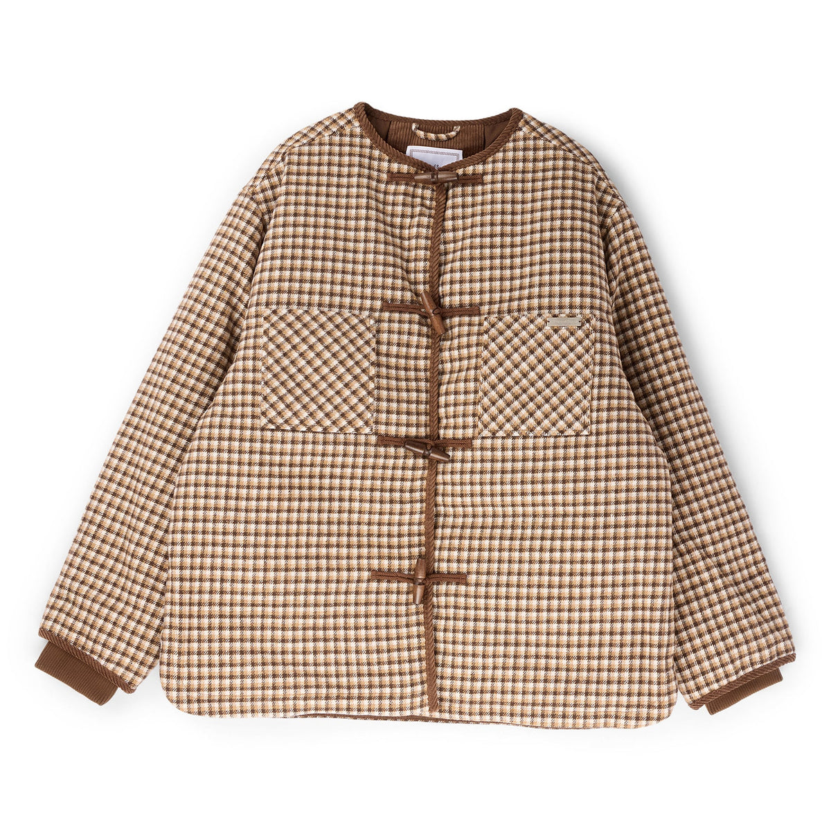 House of Sunny Retro Blanket Jacket (Blonde Multi)