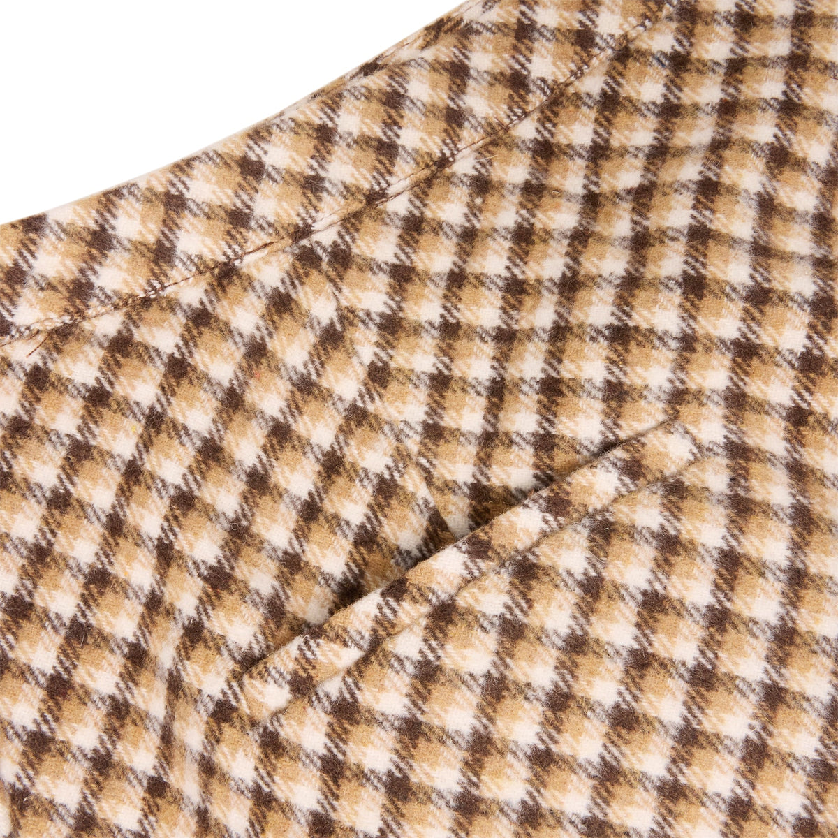 House of Sunny Retro Blanket Skirt (Blonde Multi) - Image 4