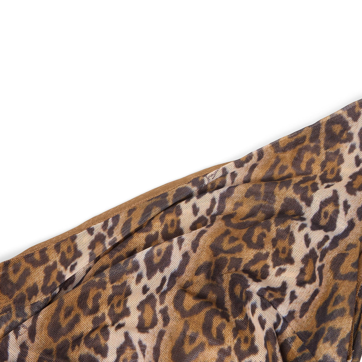 House of Sunny Leopard Asymmetric Dress (Multi) - Image 3