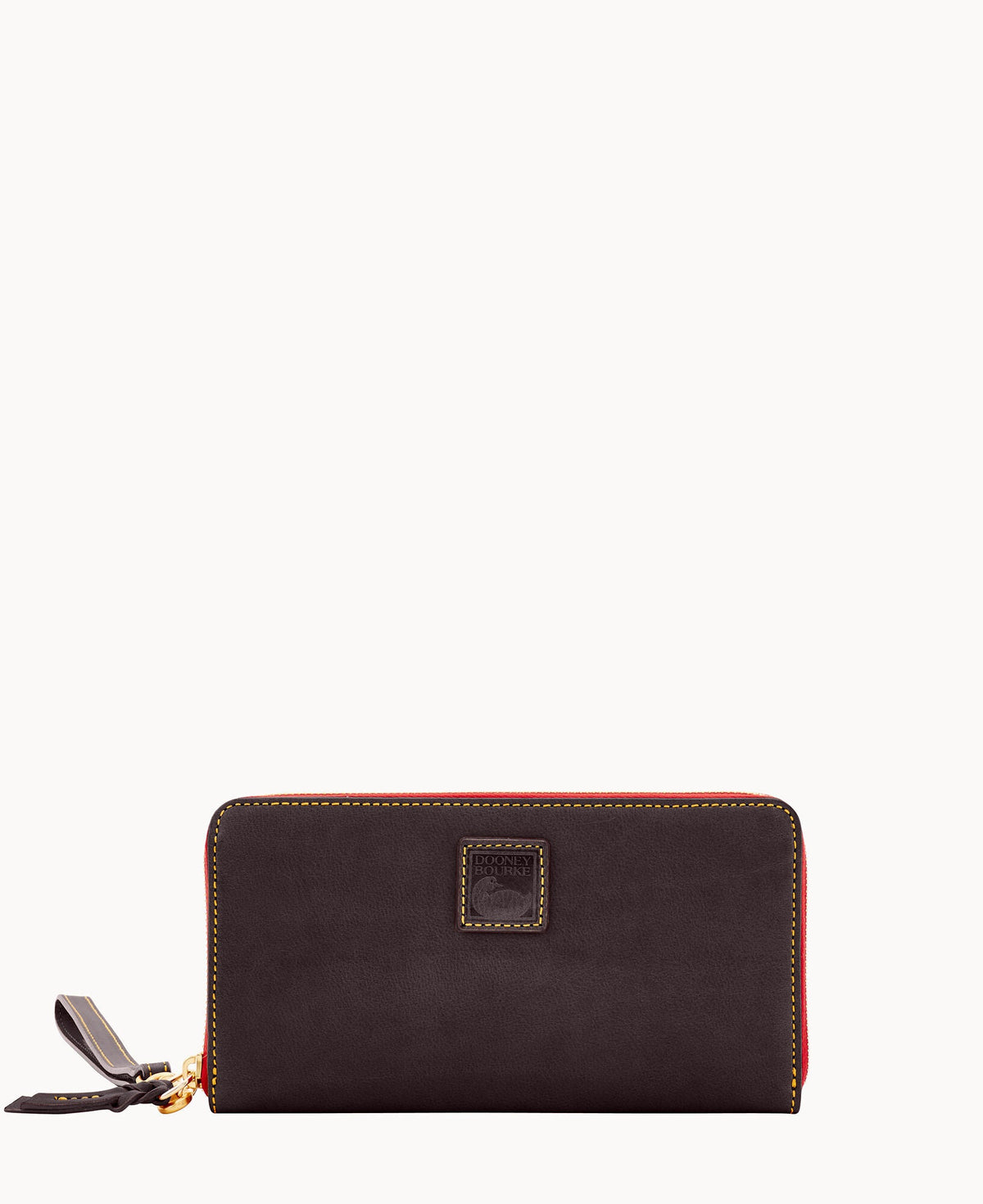 Florentine Large Zip Around Wristlet - Brown Tmoro