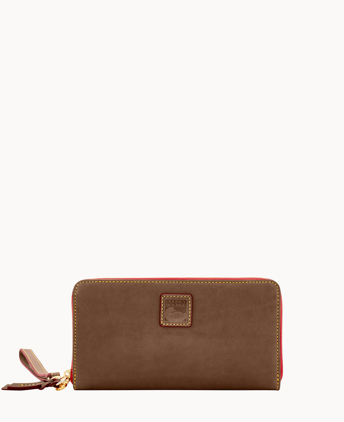 Florentine Large Zip Around Wristlet - Elephant
