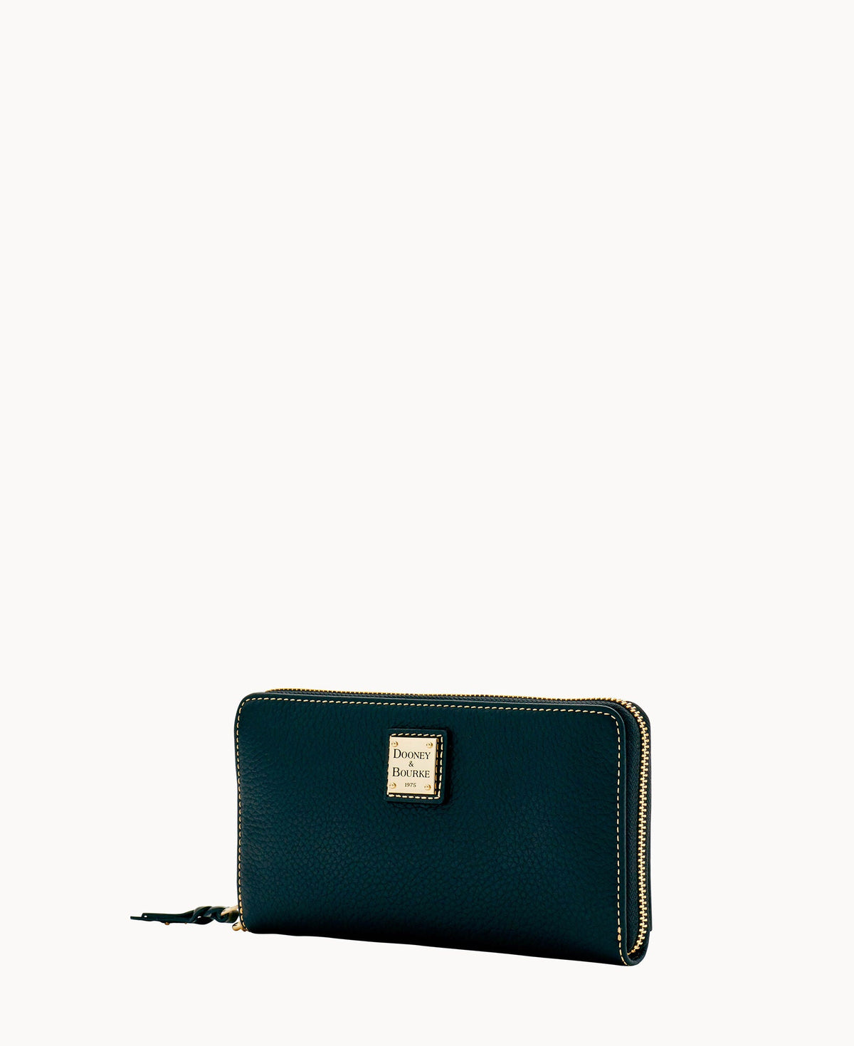 Pebble Grain Large Zip Around Wristlet - Image 32