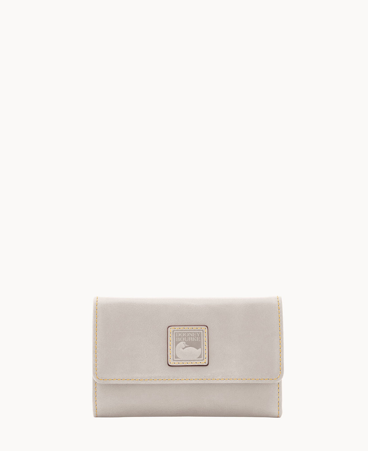Florentine Flap Wallet - Ecru
