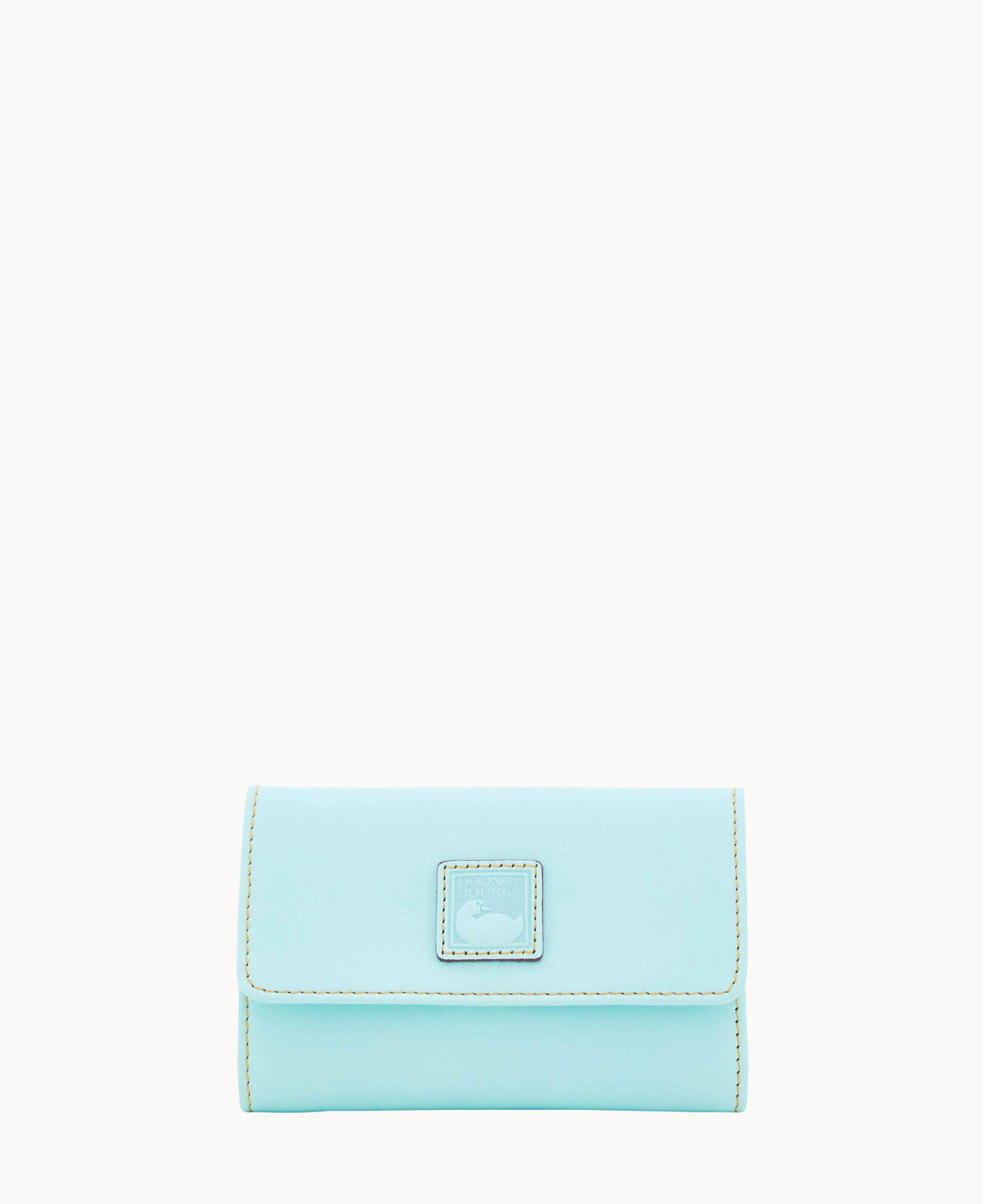 Florentine Flap Wallet - Pale Blue