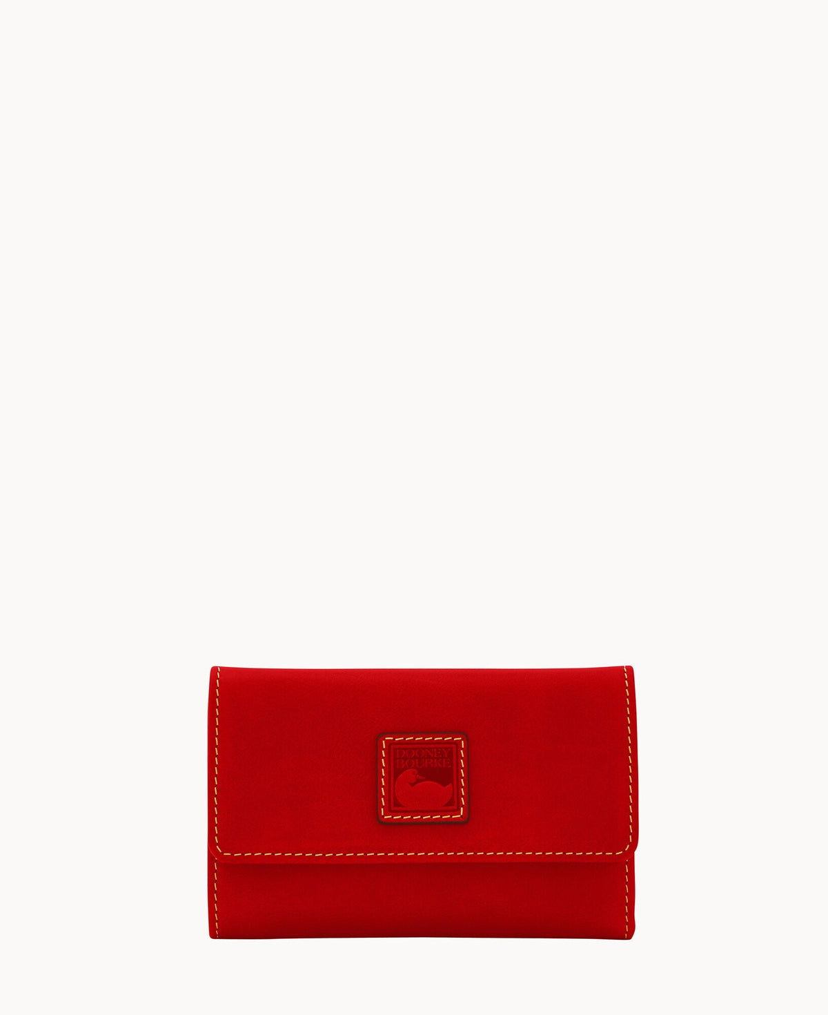 Florentine Flap Wallet - Red