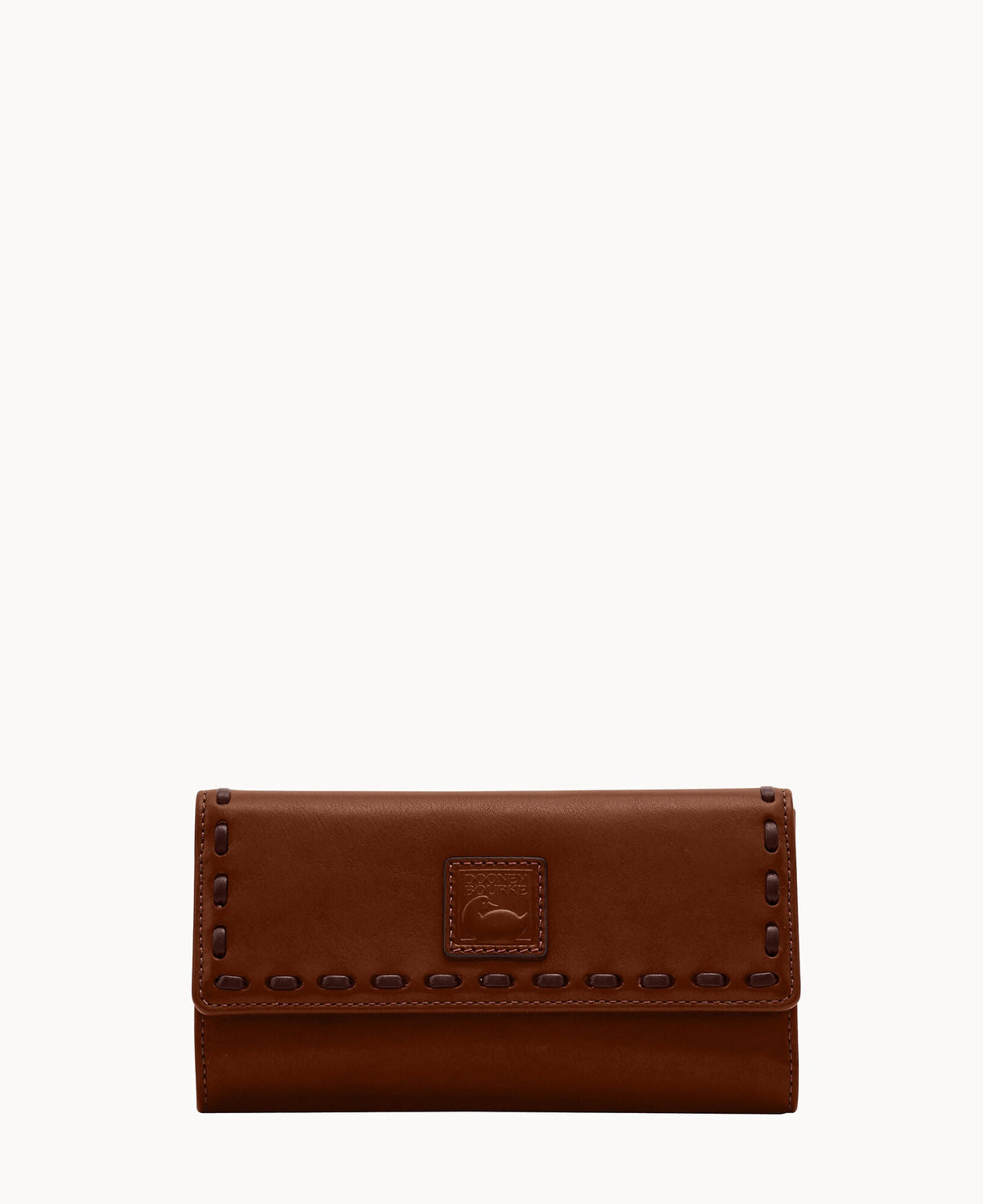 Florentine Checkbook Organizer - Chestnut