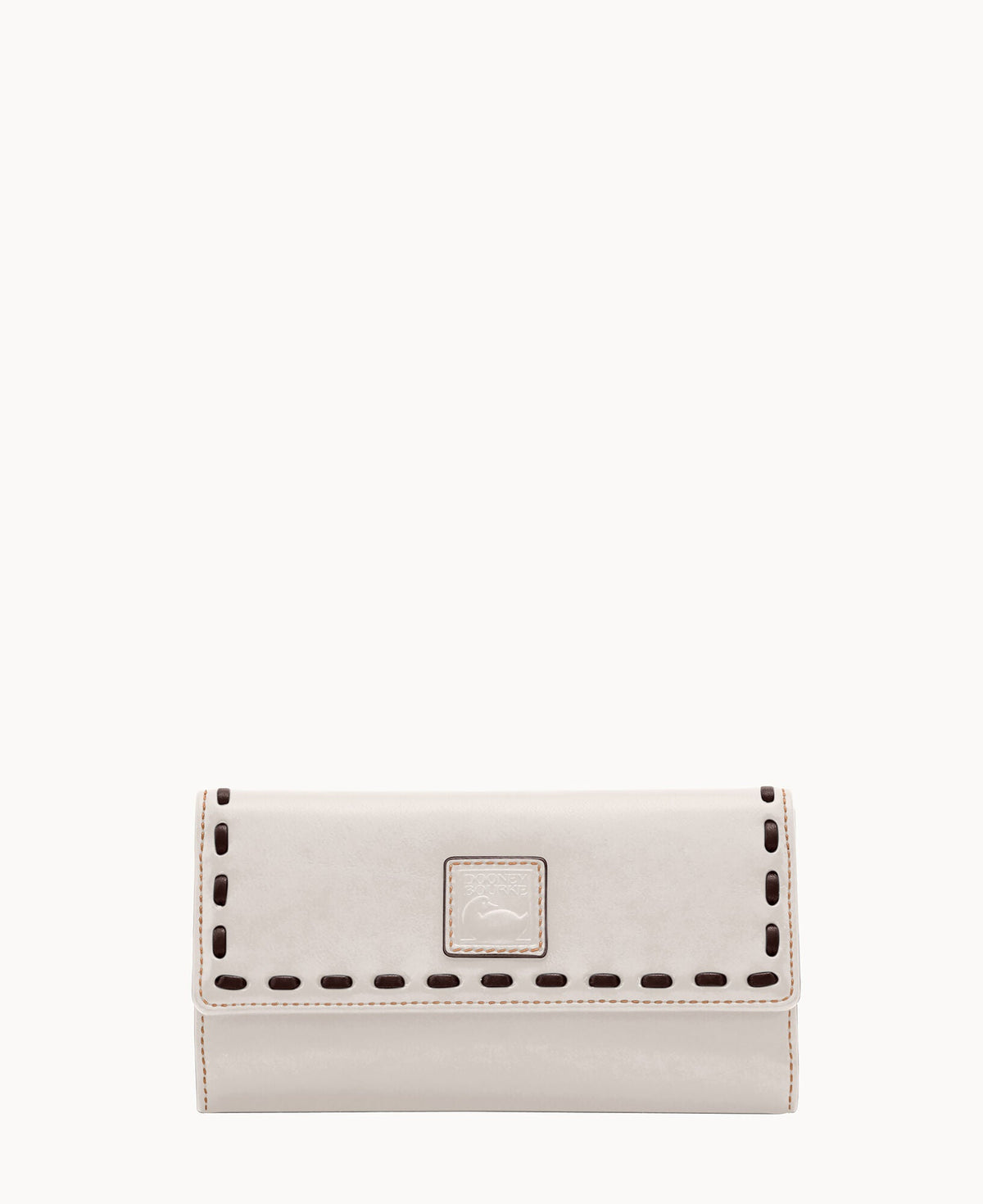 Florentine Checkbook Organizer - Ecru