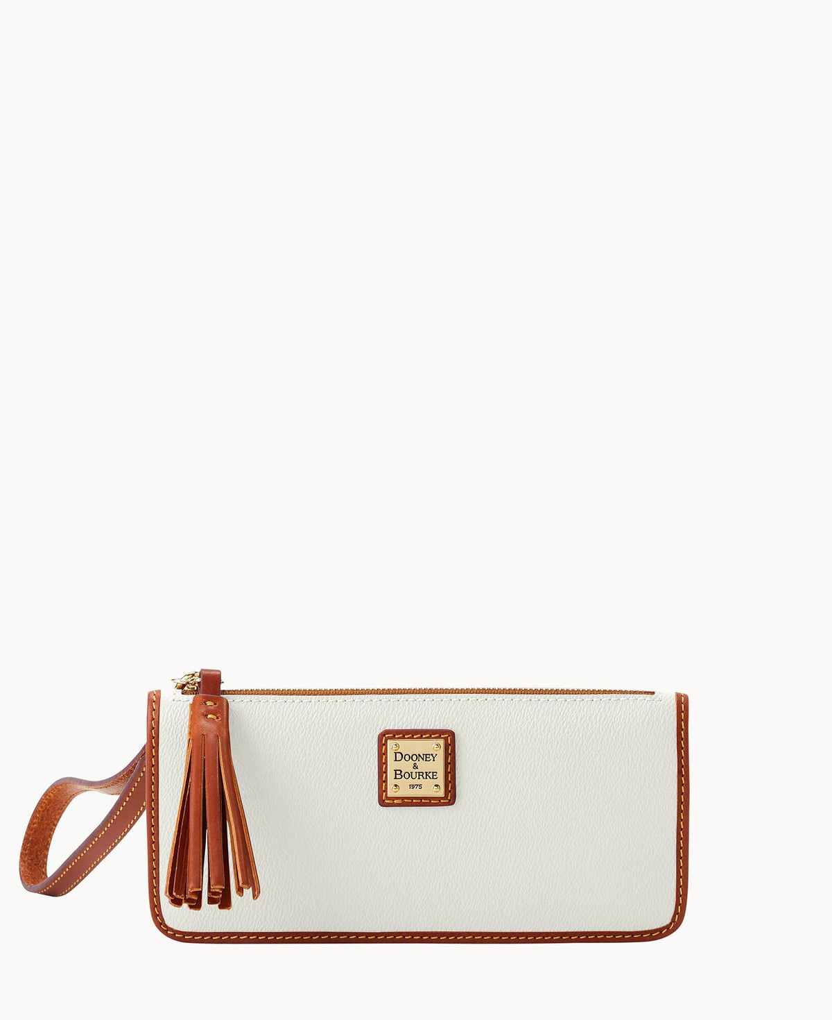 Kirby Tatum Wristlet - White
