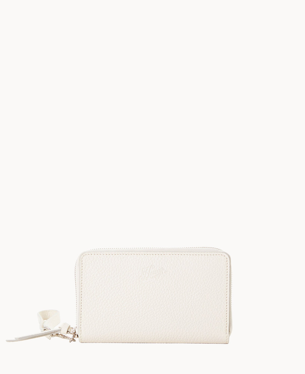 Henrys Zip Around Wristlet - White