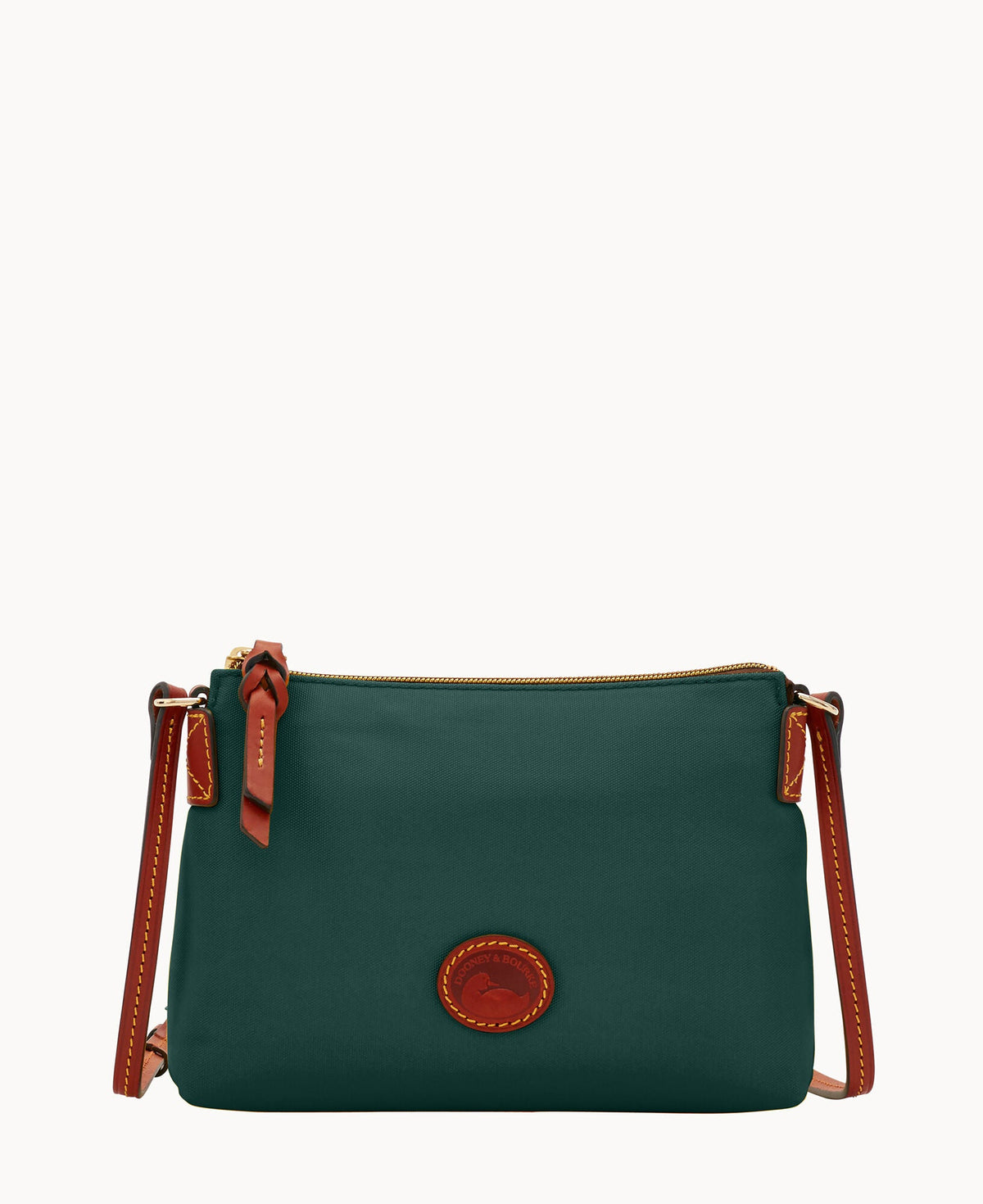 Nylon Crossbody Pouchette - Ivy