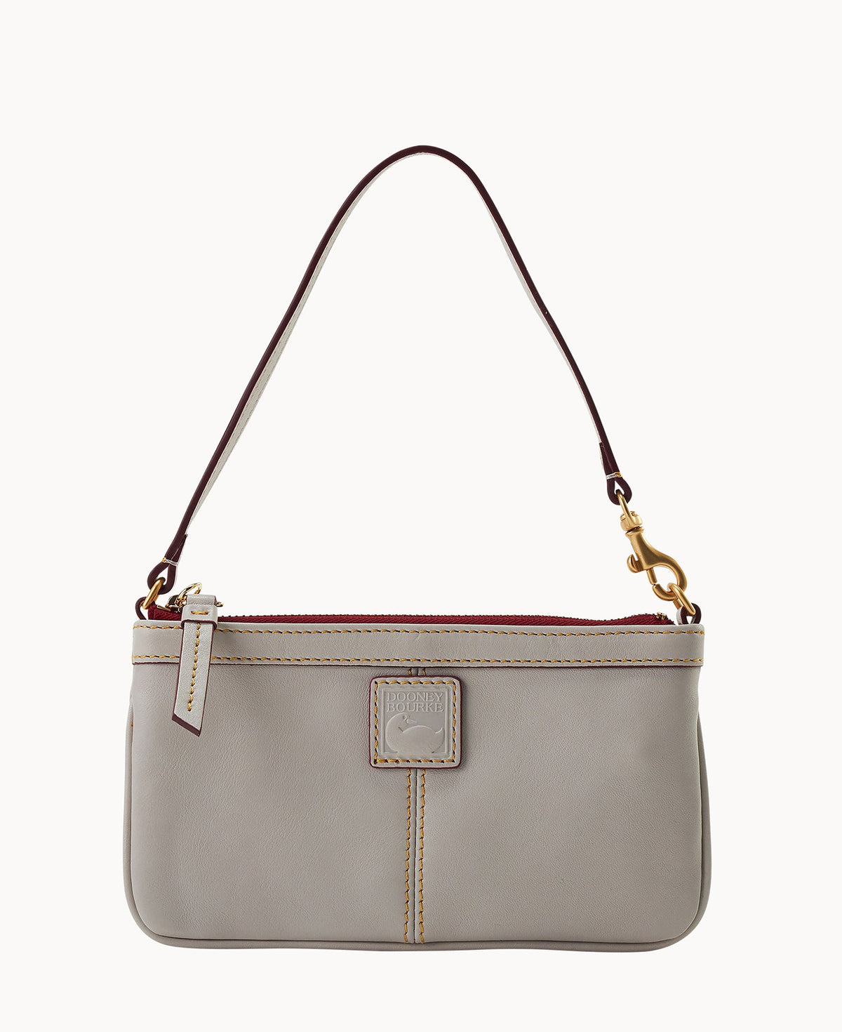 Florentine Large Slim Wristlet - Ecru