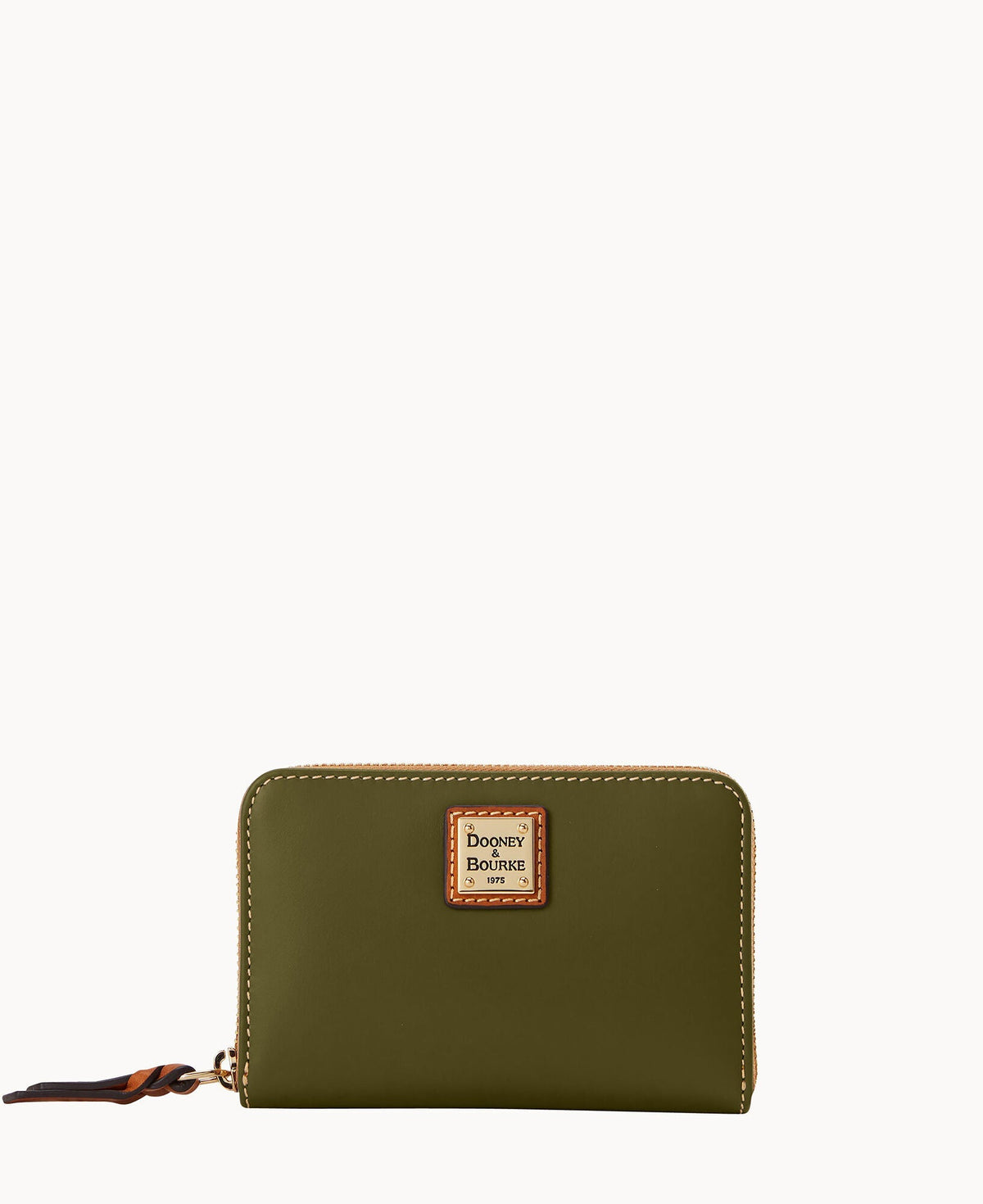 Wexford Leather Medium Zip Around Wallet - Ivy