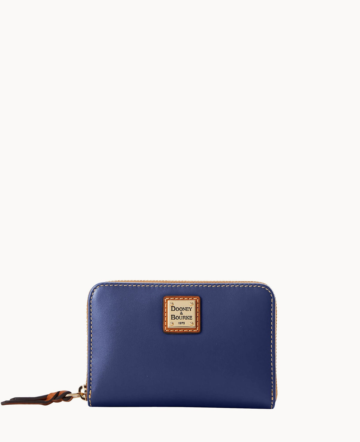Wexford Leather Medium Zip Around Wallet - Ocean