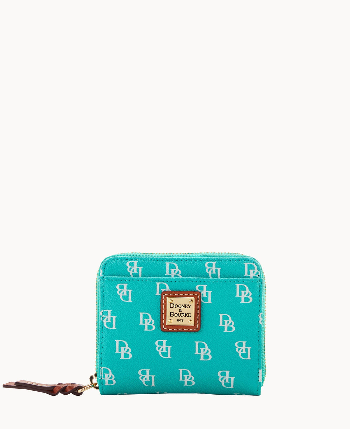 Gretta Small Zip Around Wallet - Sea Foam
