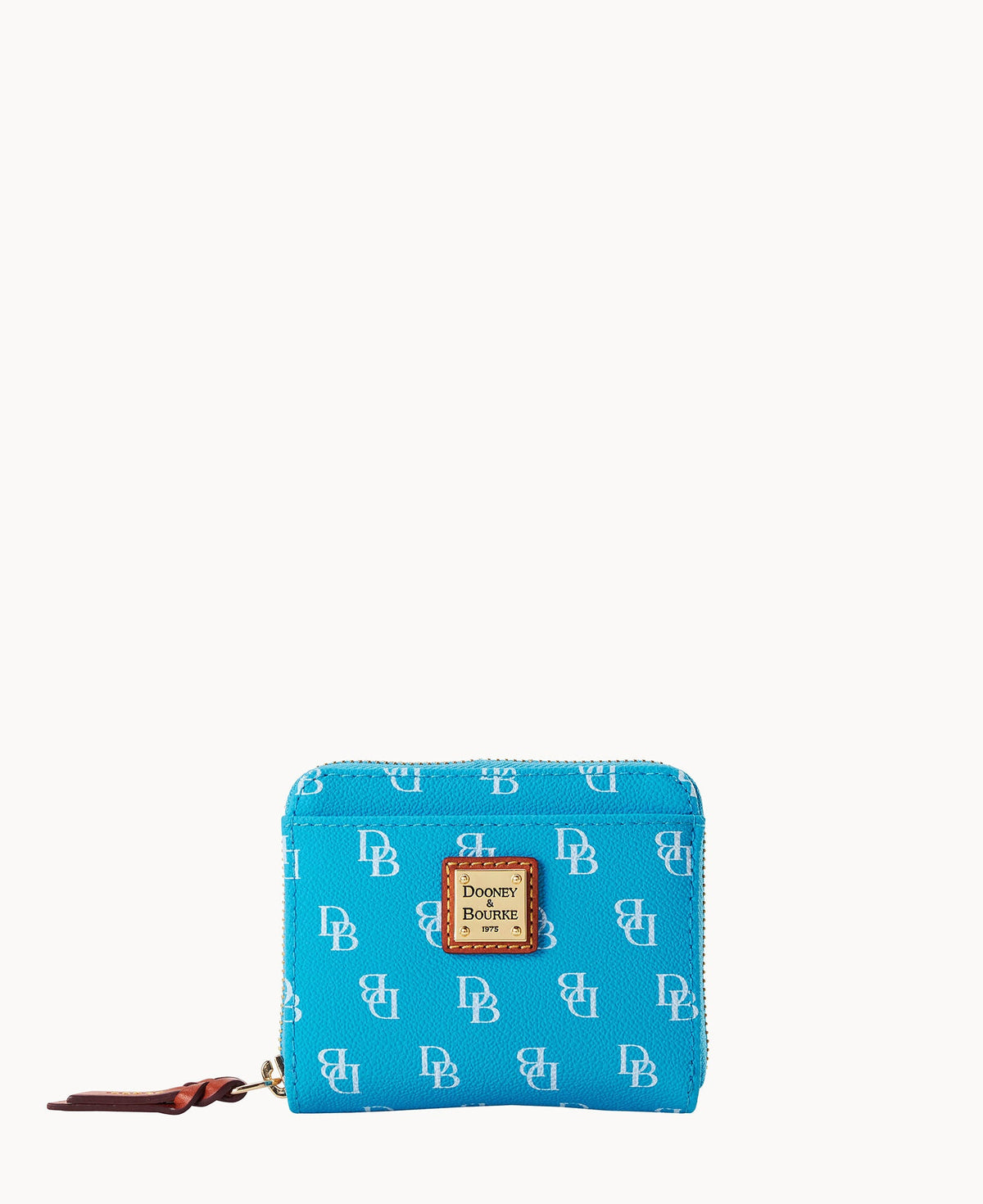 Gretta Small Zip Around Wallet - Turquoise