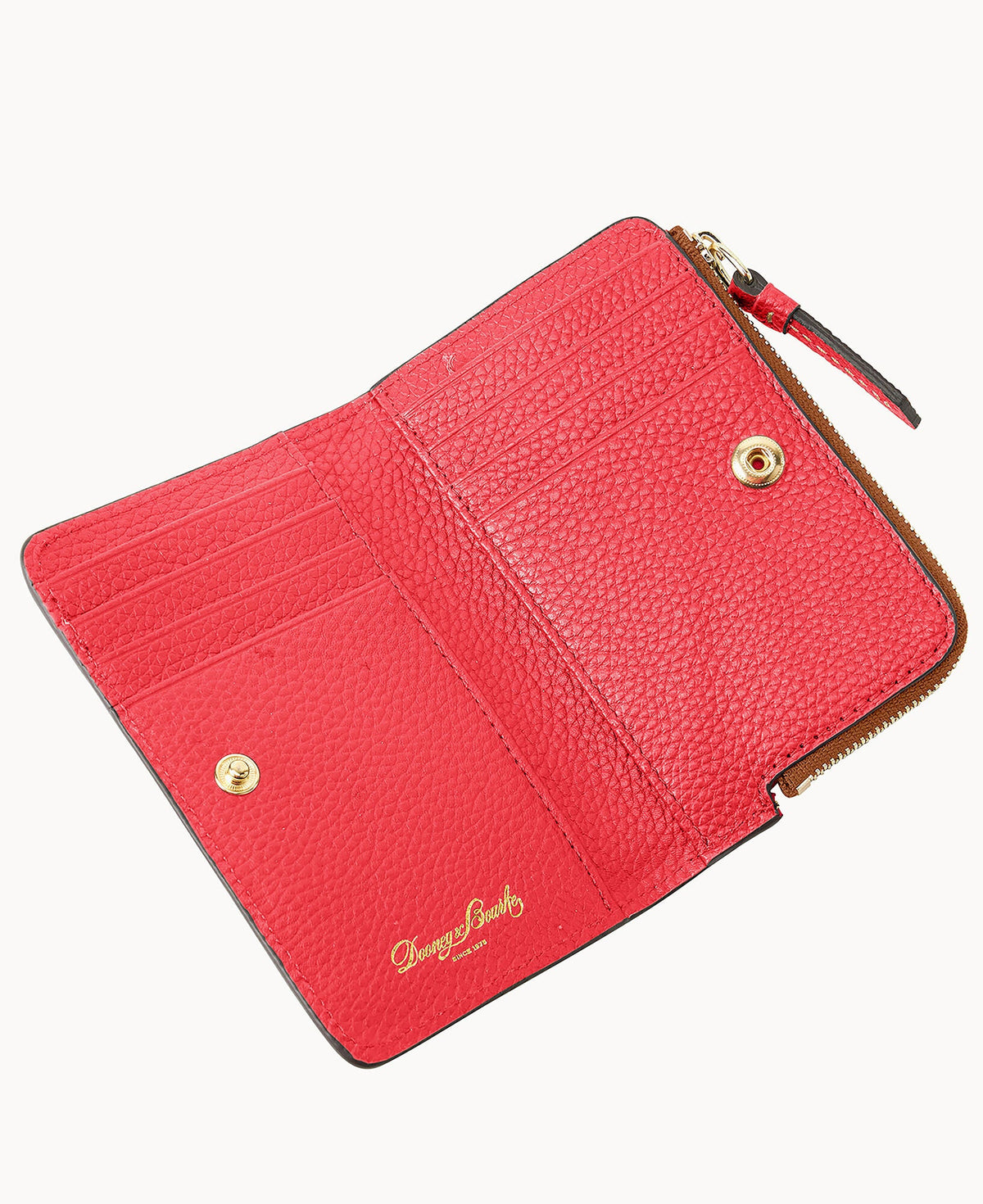 Pebble Grain Zip Credit Card Wallet 14 - Image 93