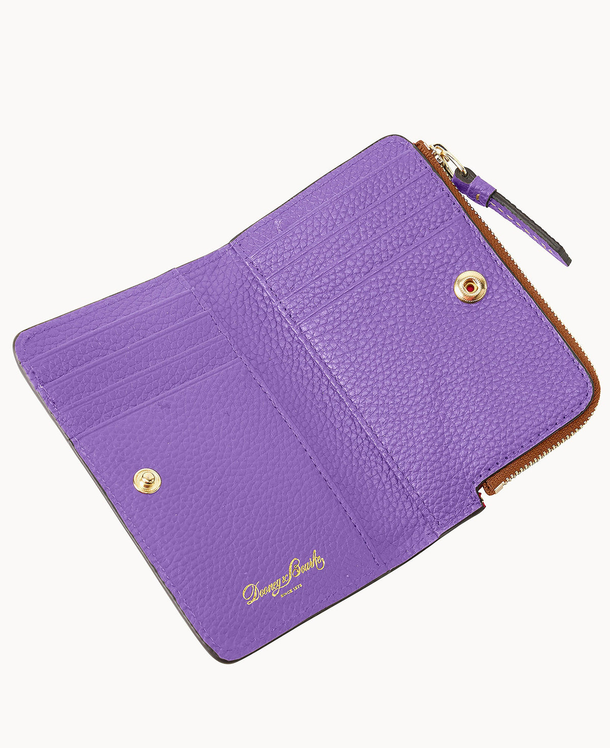 Pebble Grain Zip Credit Card Wallet 14 - Image 96