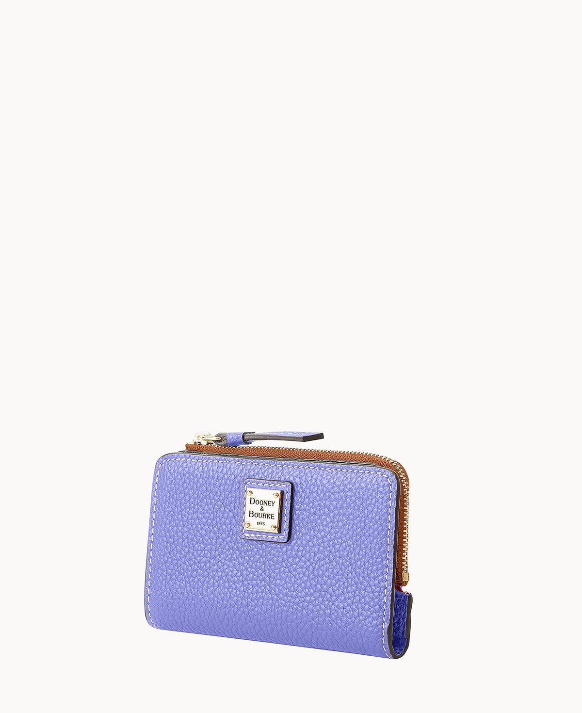 Pebble Grain Zip Credit Card Wallet 14 - Image 74