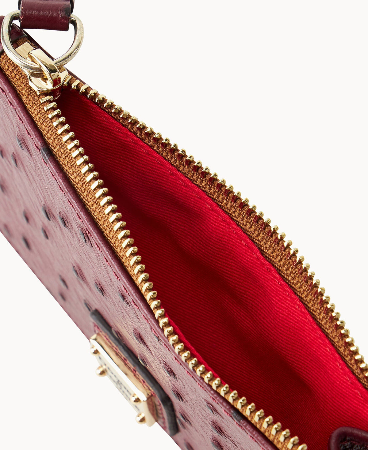 Ostrich Zip Credit Card Wallet 14 - Image 3