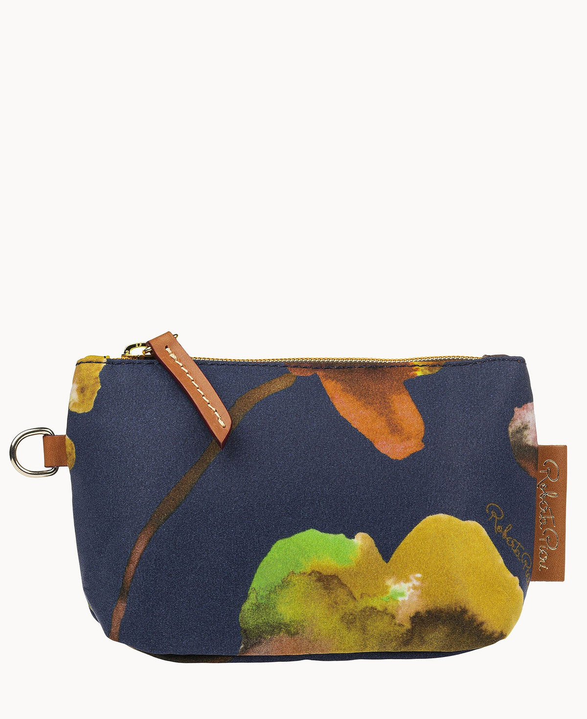 Roberta Pieri Flower Classic Robertina Cosmetic Case - Navy