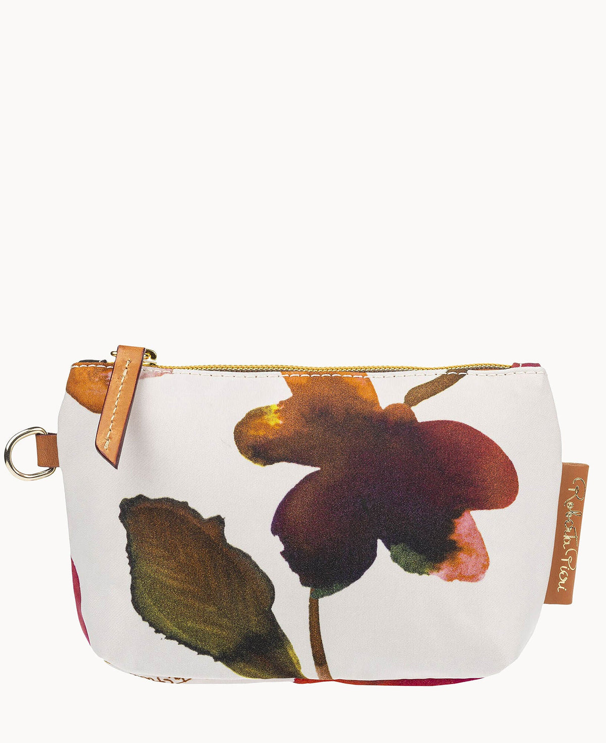 Roberta Pieri Flower Classic Robertina Cosmetic Case - White
