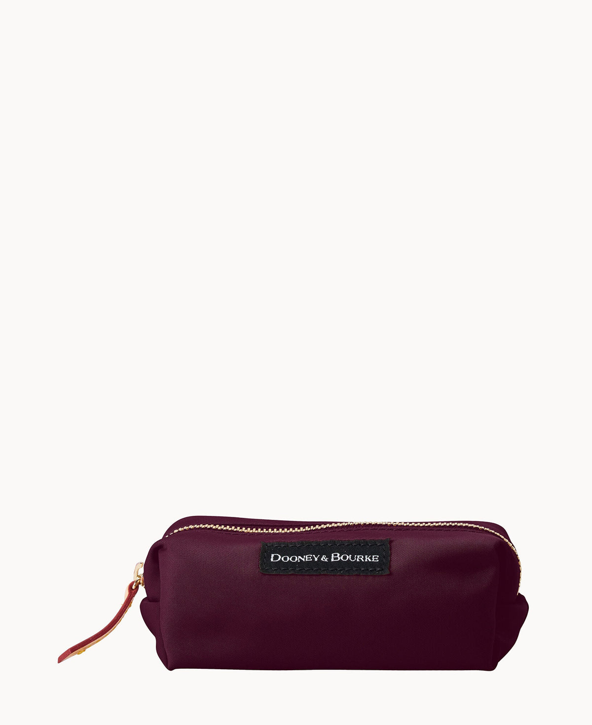 Nylon Cosmetic Case - Bordeaux