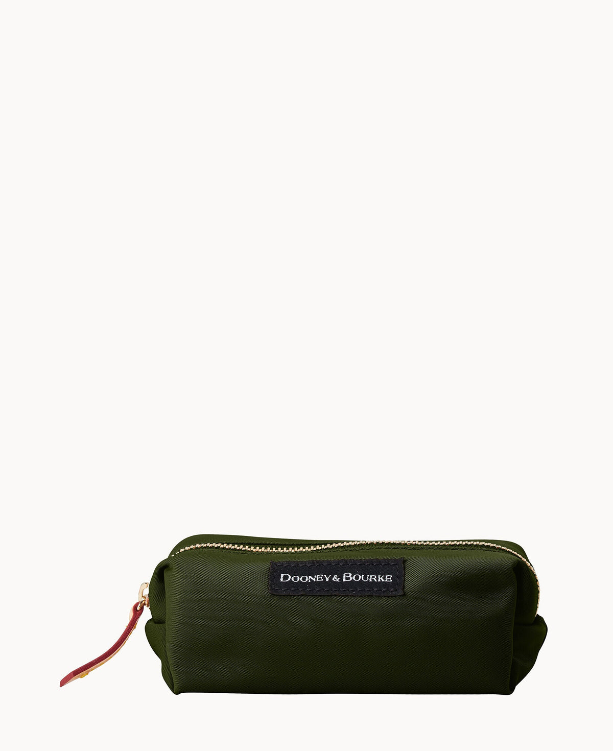 Nylon Cosmetic Case - Olive