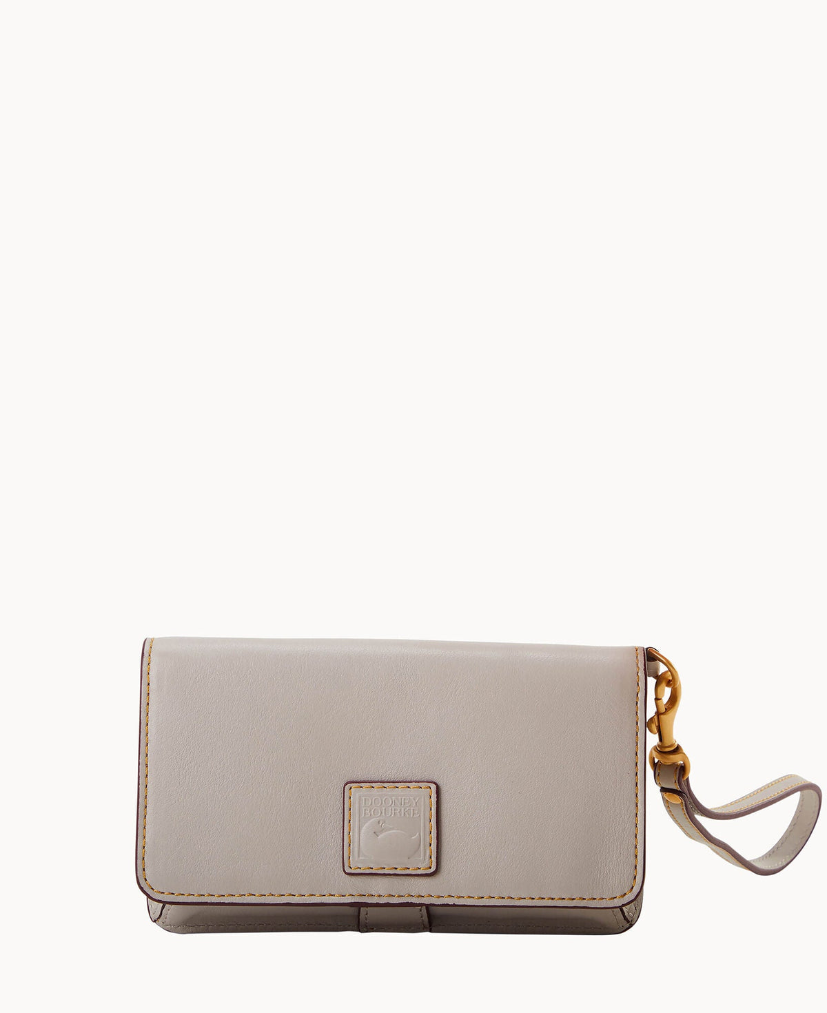 Florentine Fey Phone Wristlet - Ecru