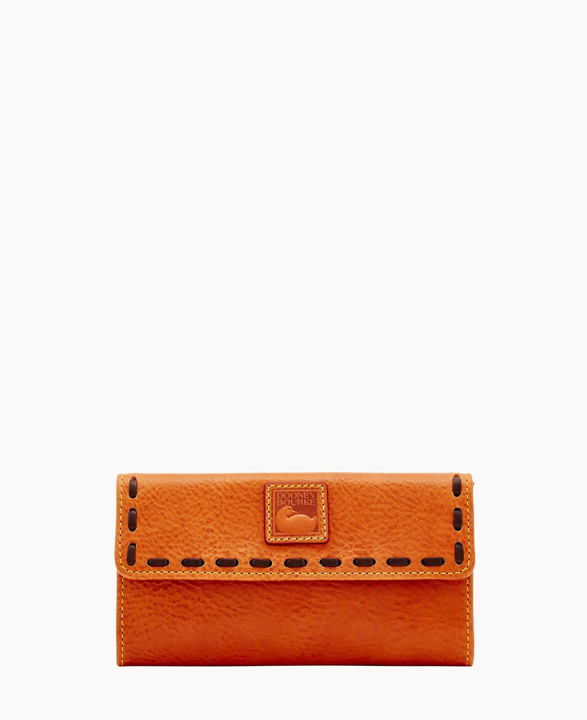 Florentine Continental Clutch - Natural