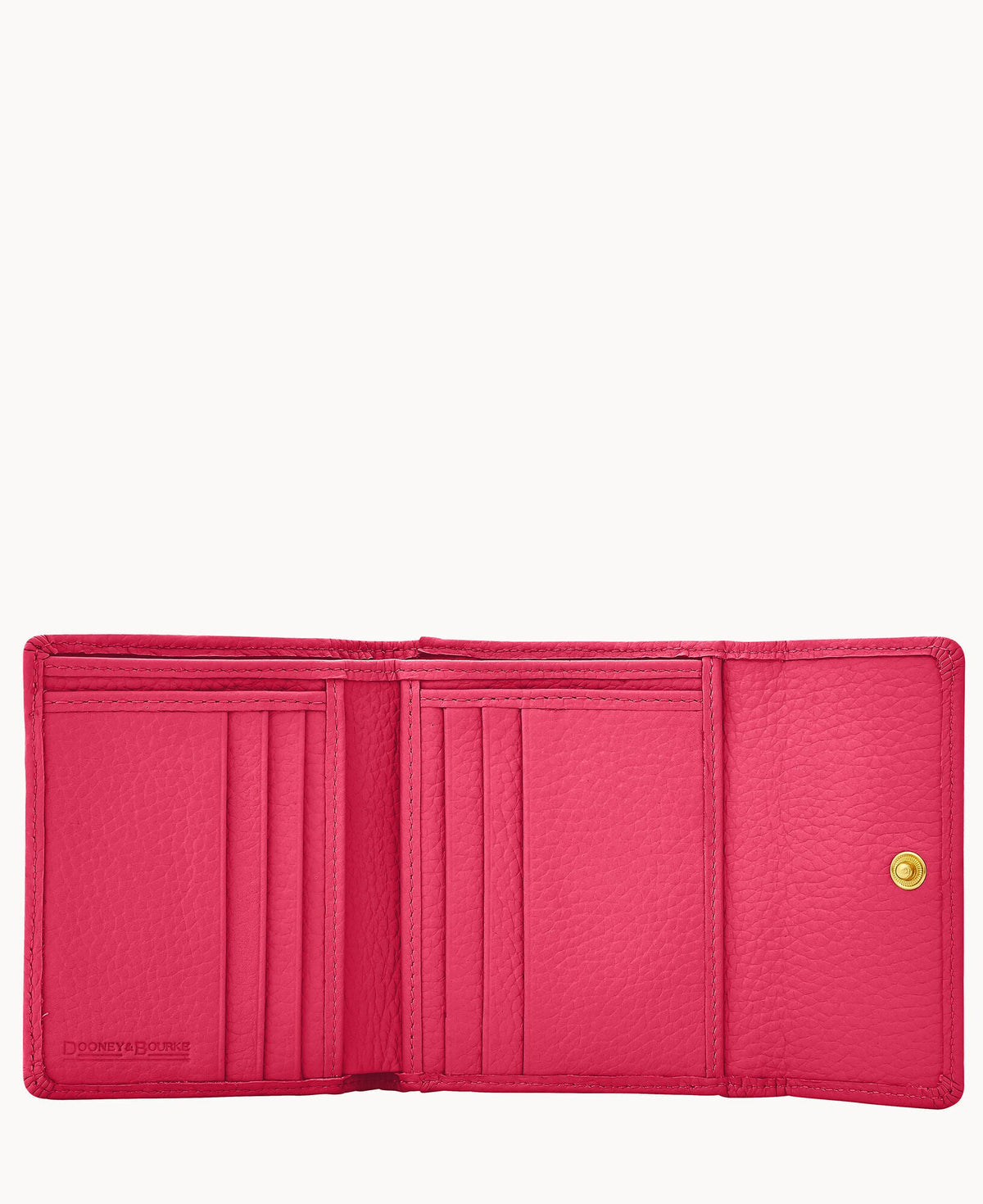 Pebble Grain Small Flap Wallet - Image 3
