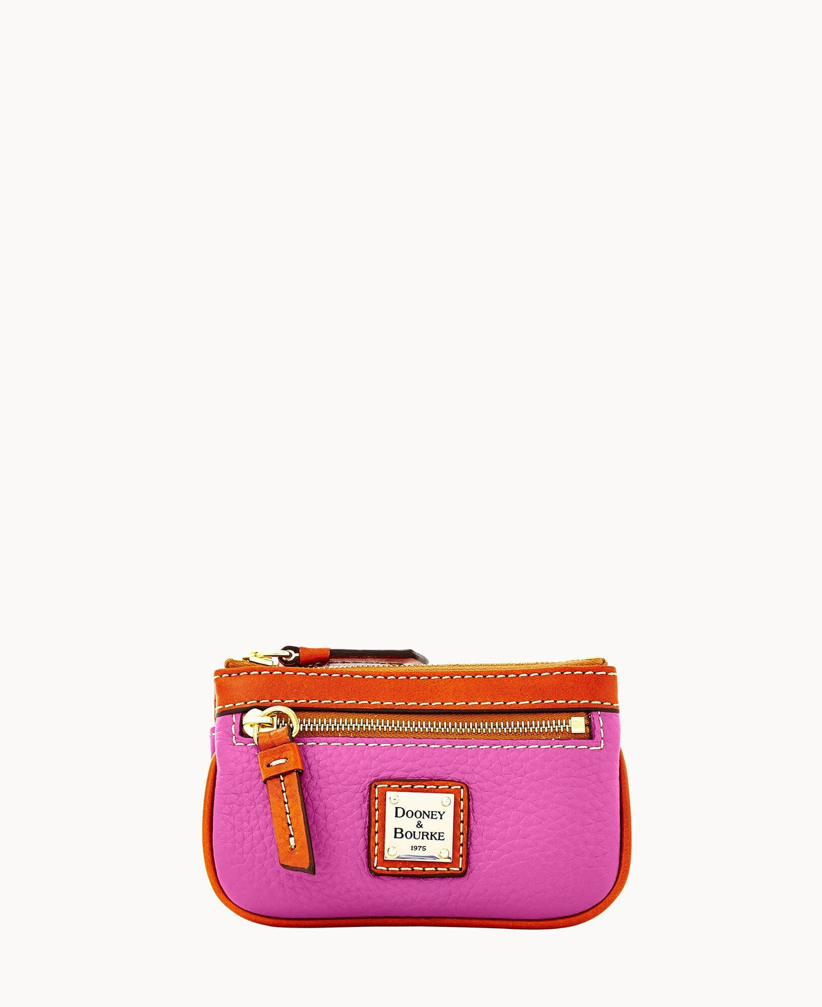 Pebble Grain Small Coin Case - Lilac