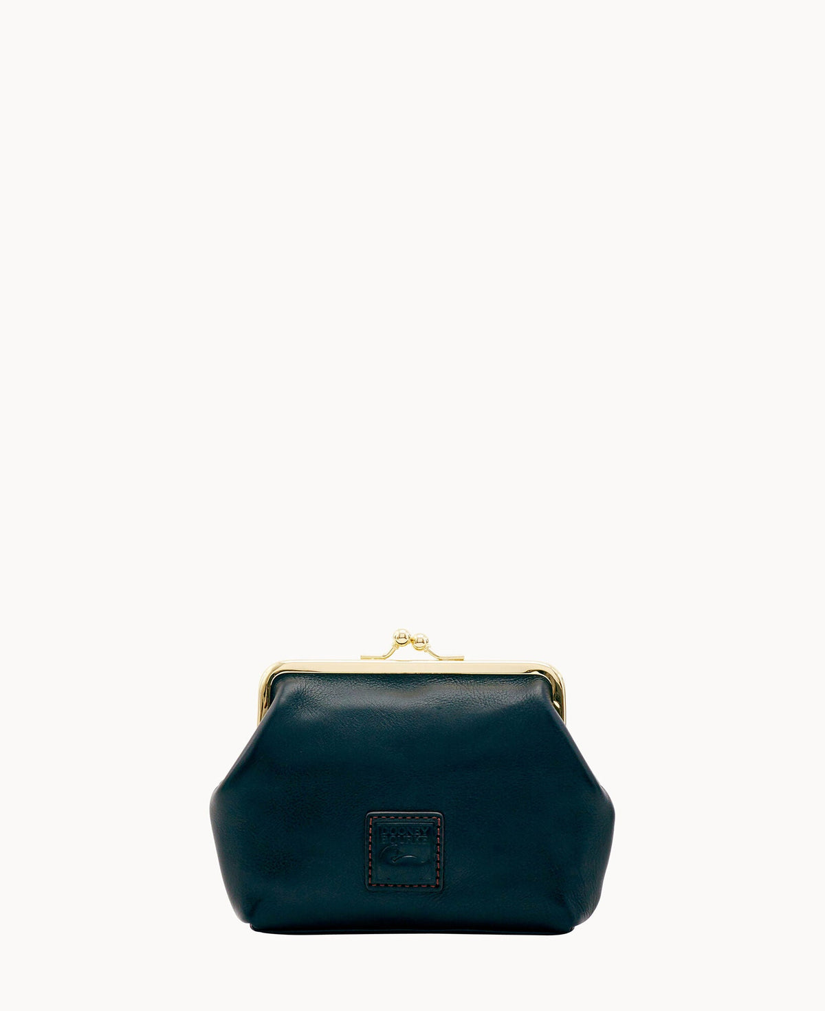 Florentine Large Framed Purse - Black Black