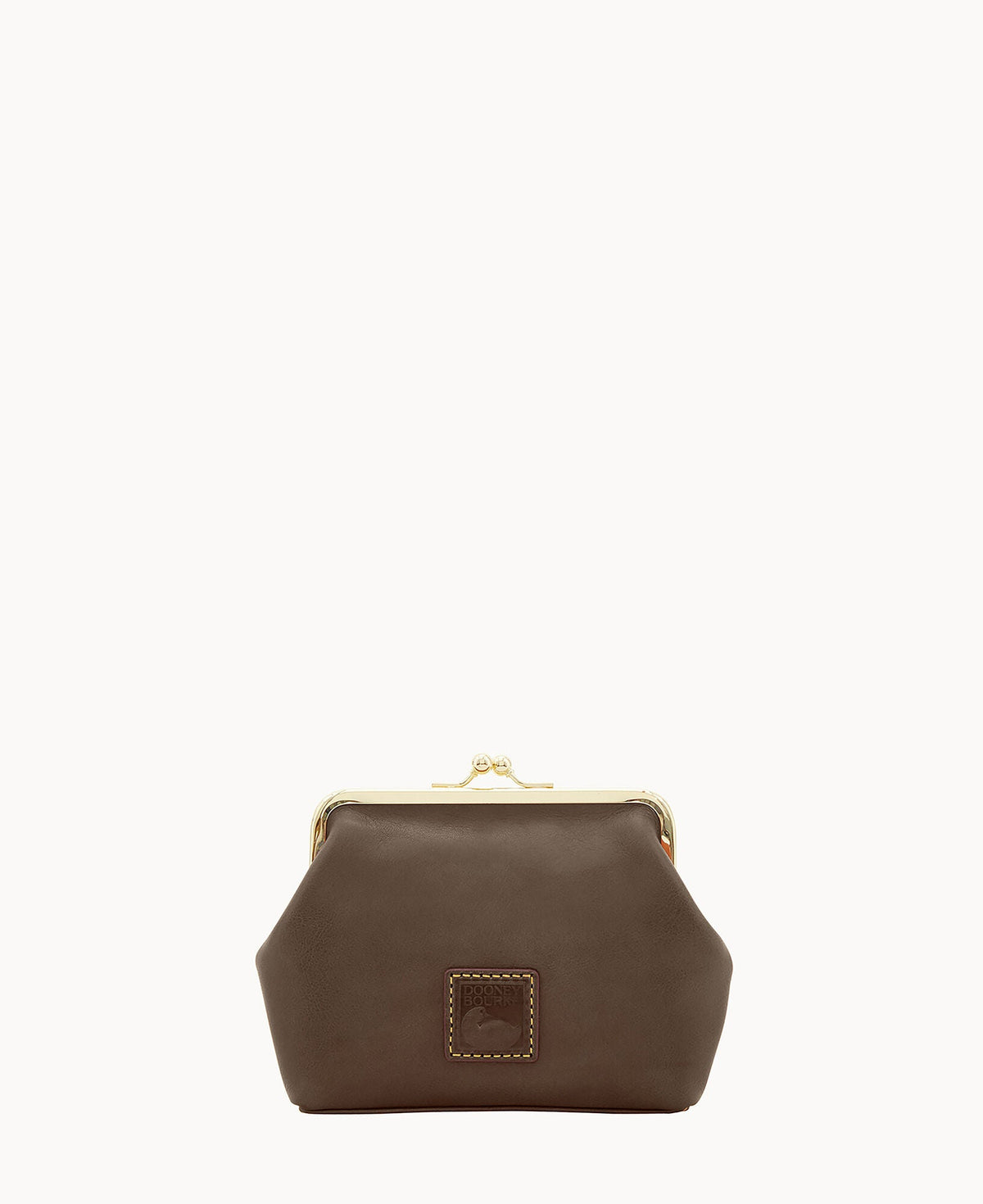 Florentine Large Framed Purse - Charcoal