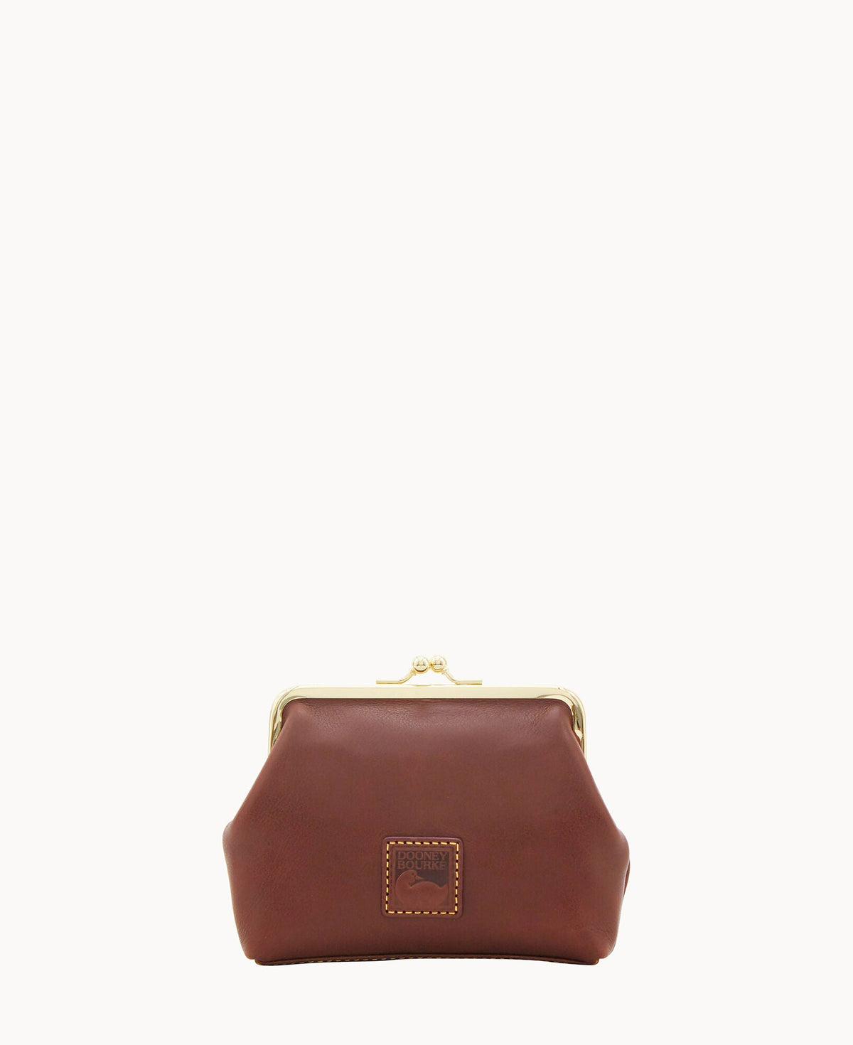 Florentine Large Framed Purse - Chestnut