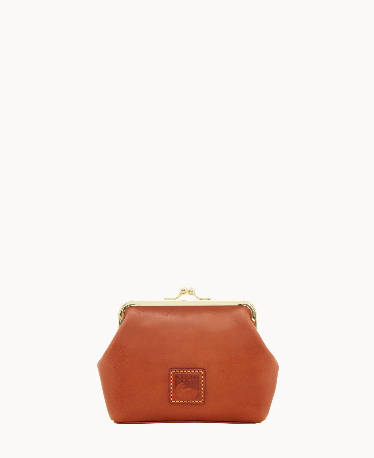 Florentine Large Framed Purse - Natural
