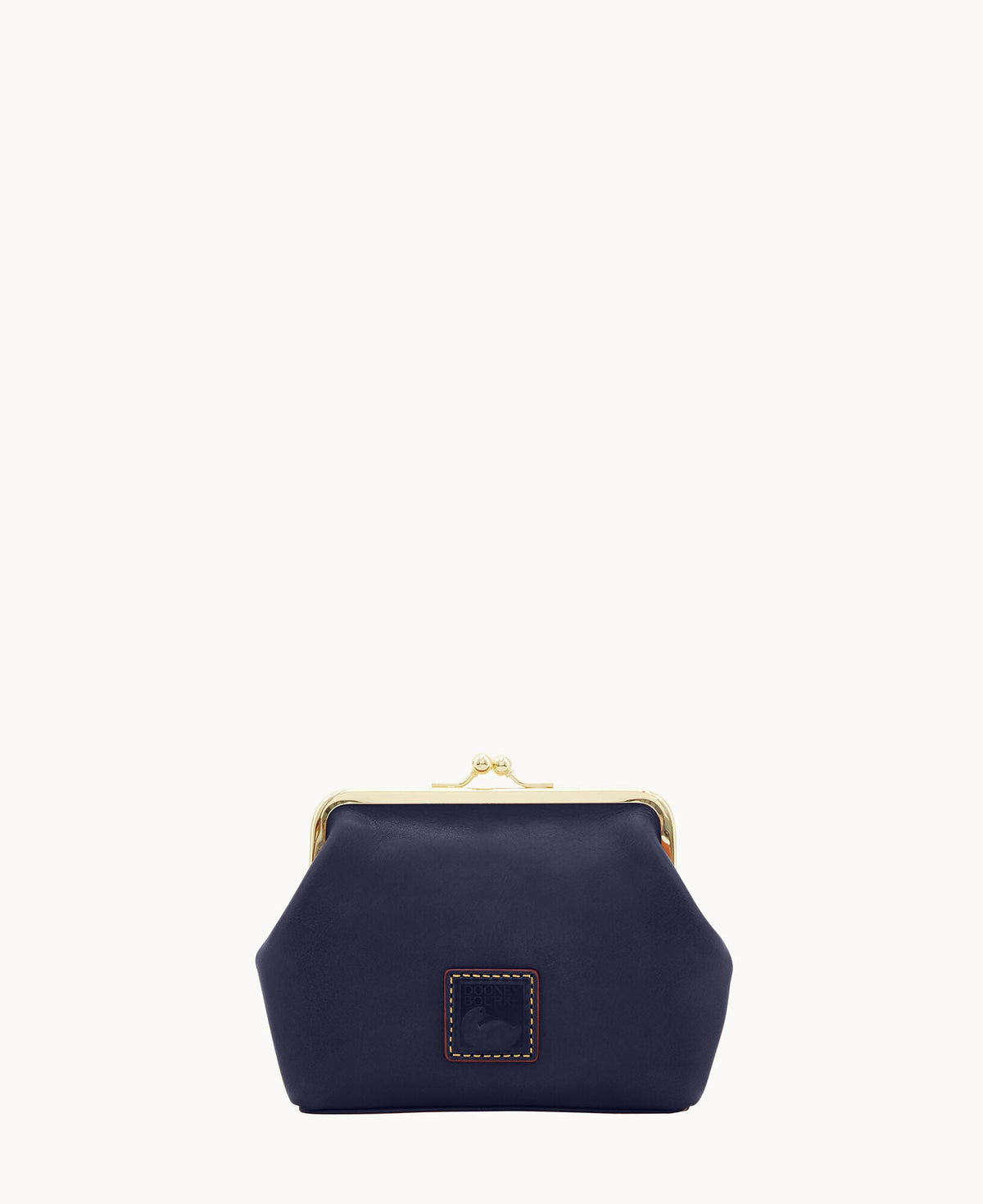 Florentine Large Framed Purse - Navy
