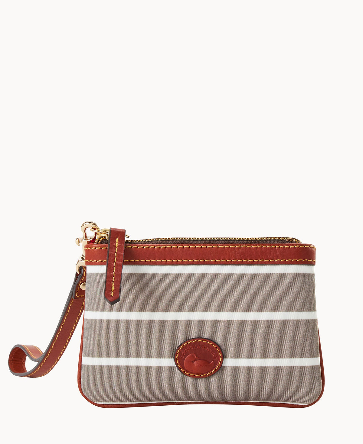 Eastham Medium Wristlet - Light Taupe