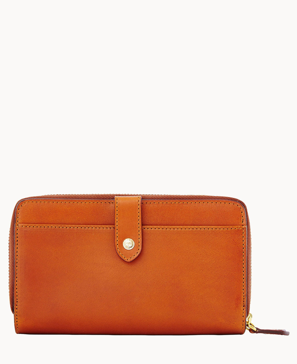 Alto Large Double Zip Organizer - Saddle