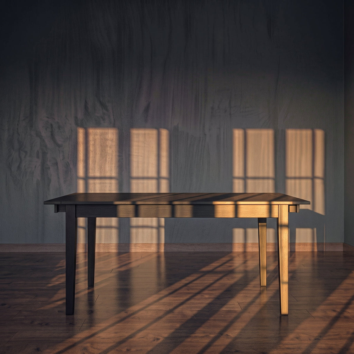 Wright Black Extending Dining Table - Image 4
