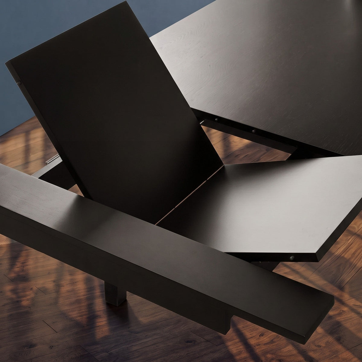 Wright Black Extending Dining Table - Image 2