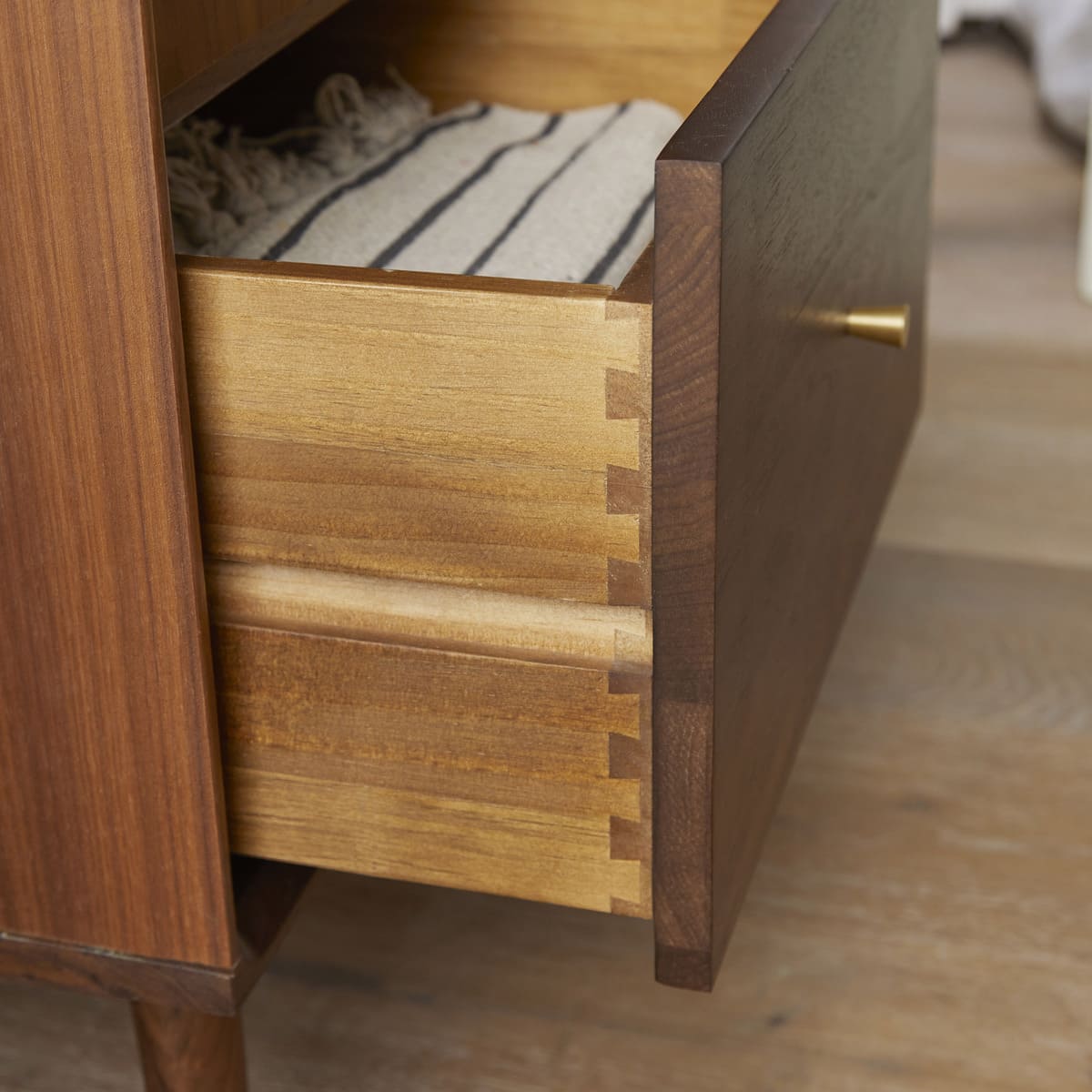 Wright Walnut Wardrobe - Image 9