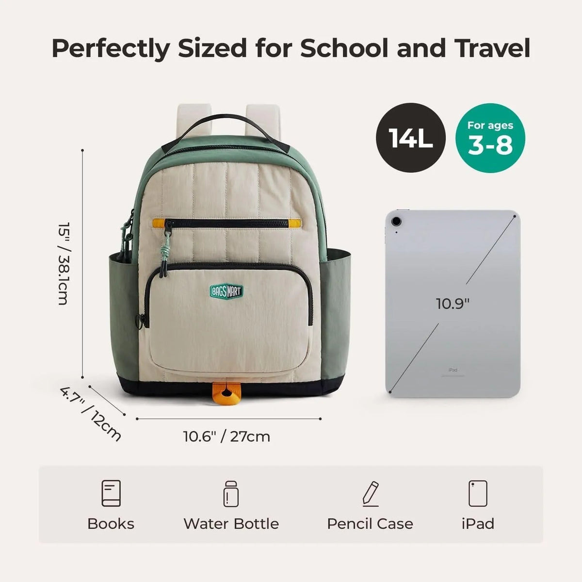 Paz 14L Kids Backpack - Image 28