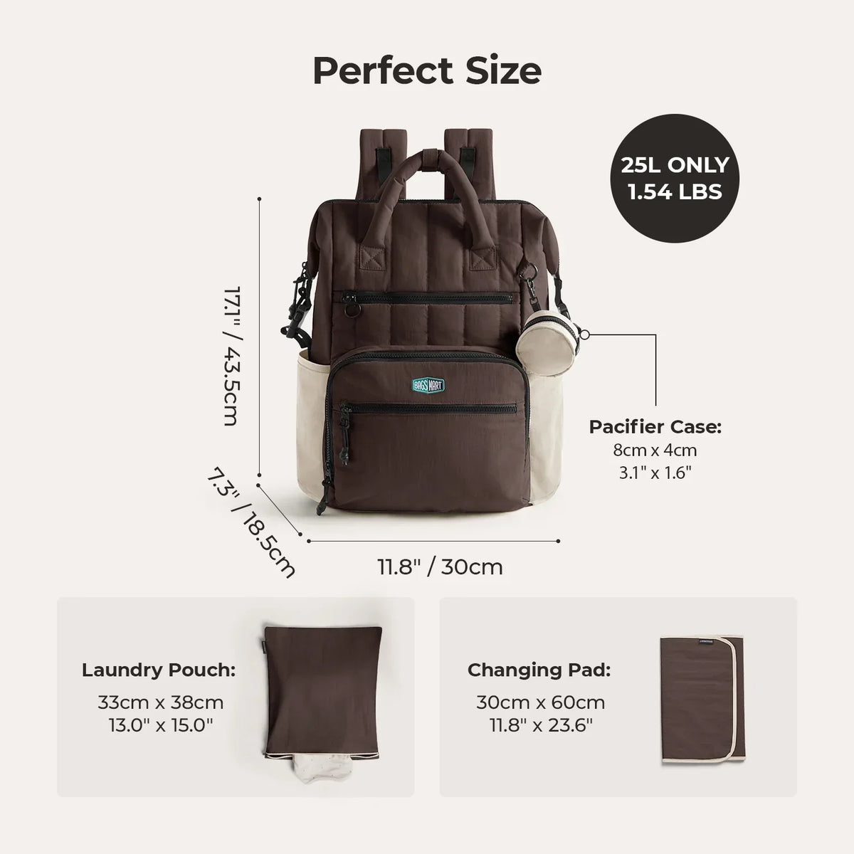 Paz 25L Diaper Backpack - Image 72