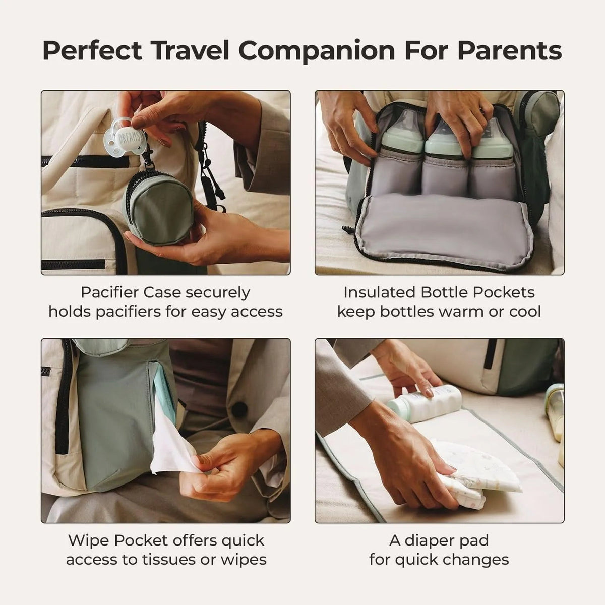 Paz 25L Diaper Backpack - Image 5