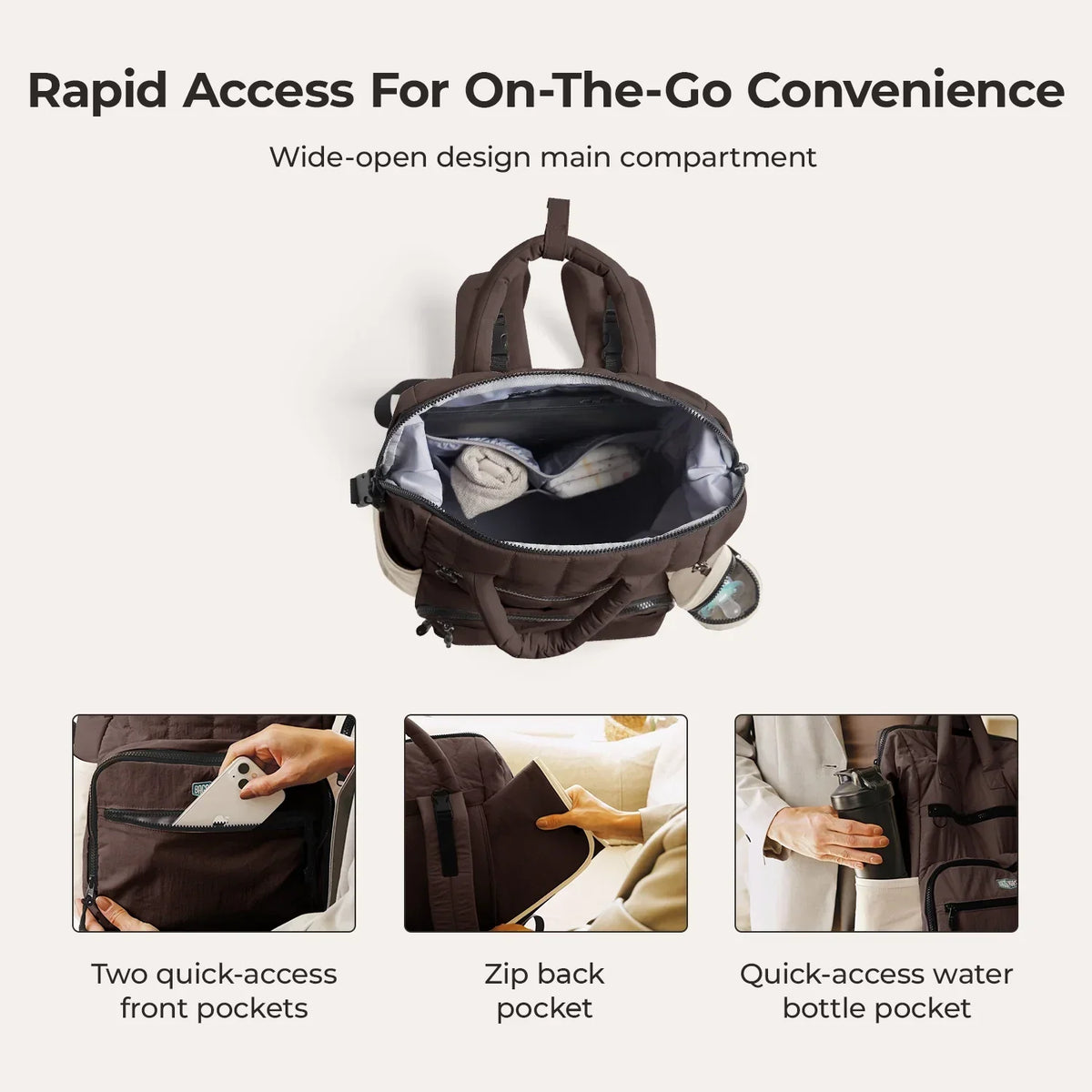 Paz 25L Diaper Backpack - Image 75