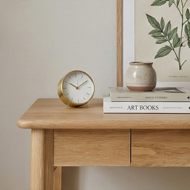 Wright Oak Desk and Dressing Table - Image 3