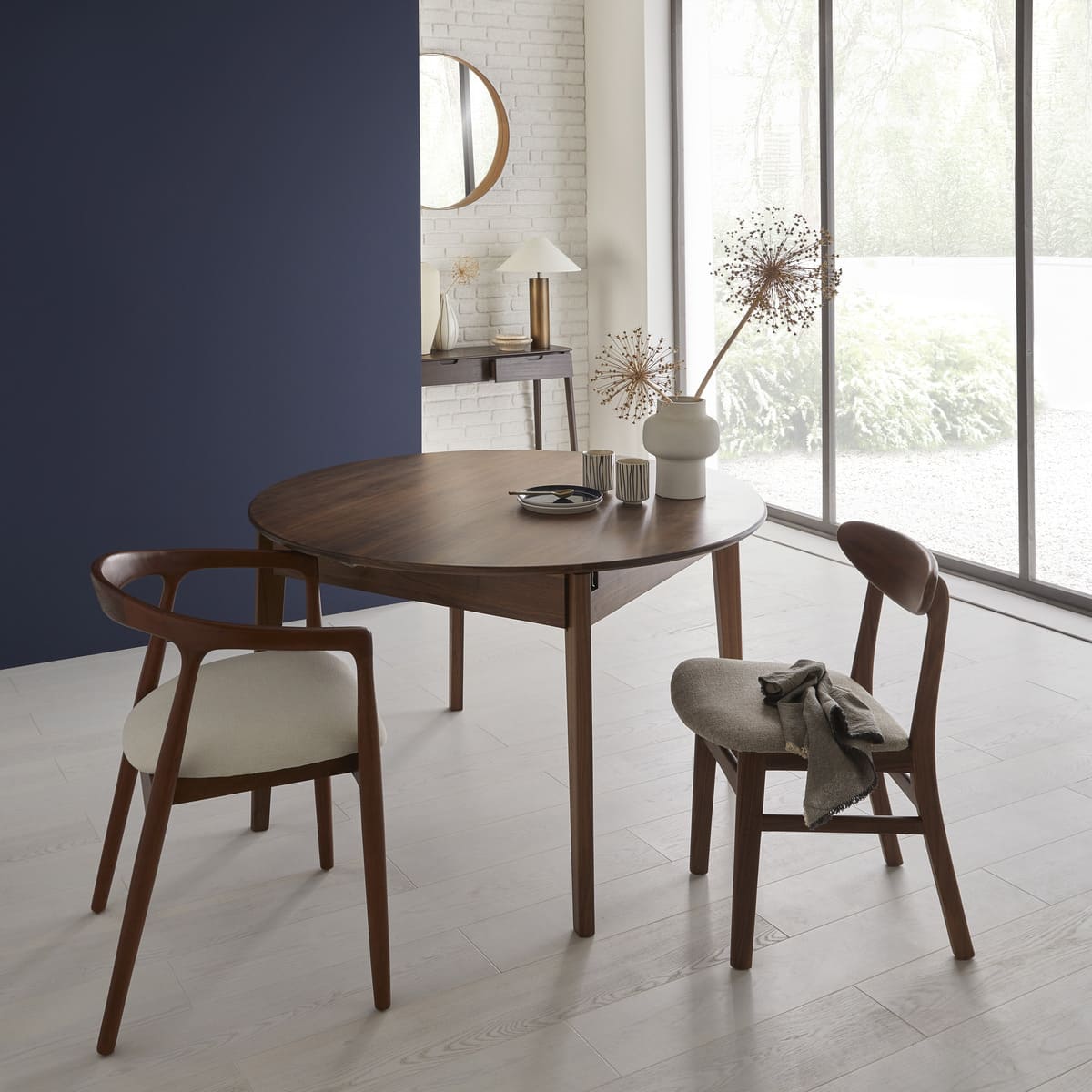 Solid Mahogany Dining Chair - Image 7